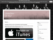 Tablet Screenshot of omnitah-music.com